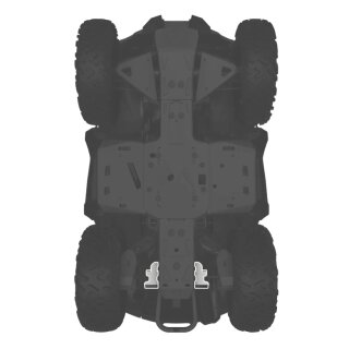 Can-Am Alu- Unterbodenschutz Hinterachsdifferenzial für Outlander / Max + Renegade