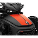 Can-Am Spyder Streifen-Aufkleber für die Haube - Rot