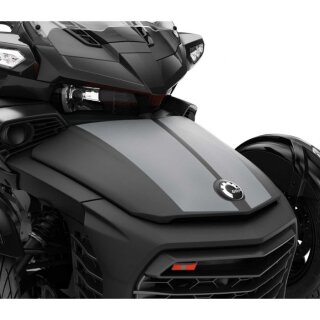 Can-Am Spyder Streifen-Aufkleber für die Haube - Silber