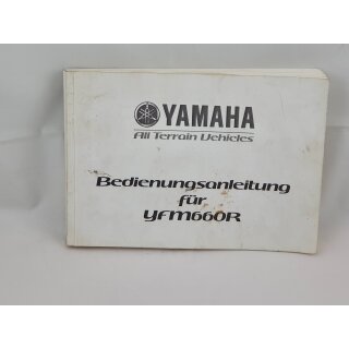 Bedienungsanleitung Yamaha YFM 660R Stand 06/04