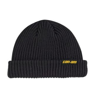 Can-Am Short Beanie - Black