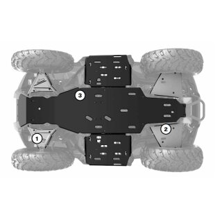 Can-Am Unterbodenschutzpaket aus PE-HMW - G3L (MAX)