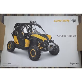 Can-Am Poster Maverick X rs