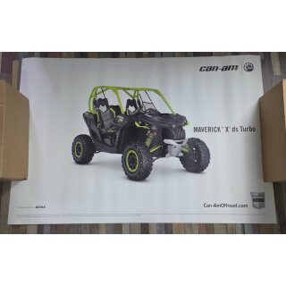 Can-Am Poster Maverick X ds Turbo
